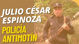 Julio Espinoza - Expolicía antimotín